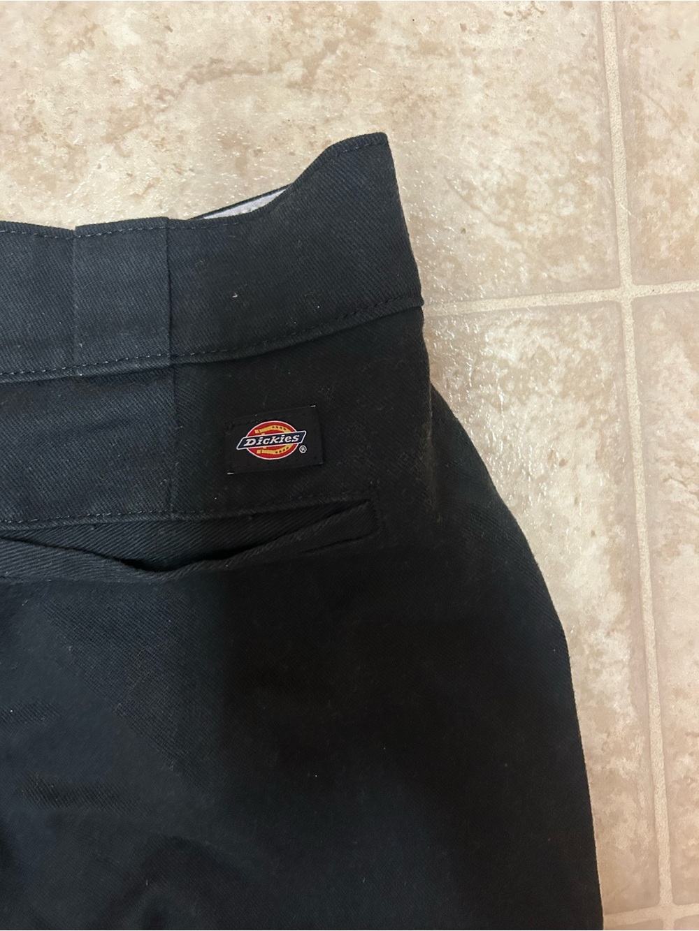 Dickies Black Slim Fit Work Pants - Picture 9 of 9